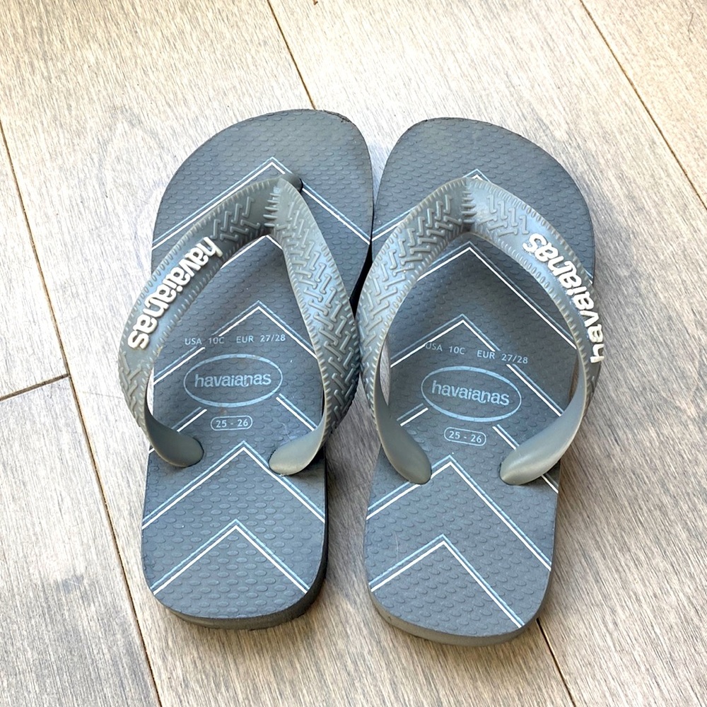 Havaianas flip flops toddler size 10